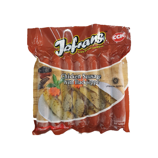 Sosis Bakar Ayam Lada Hitam. Isi 7