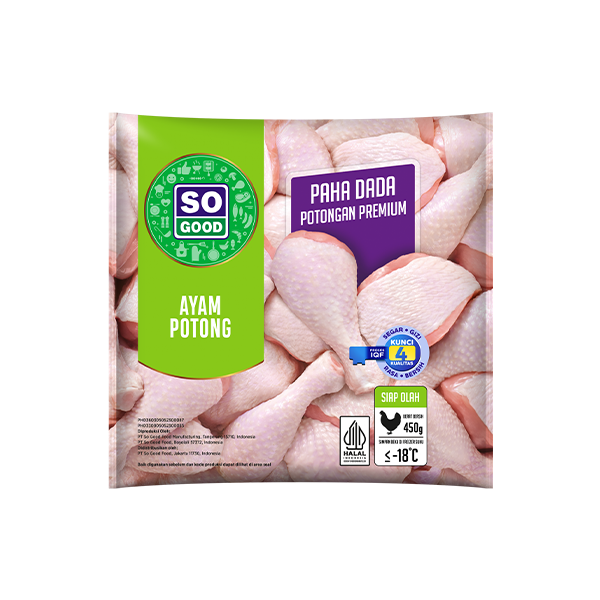 Ayam Potong Paha & Dada 450g