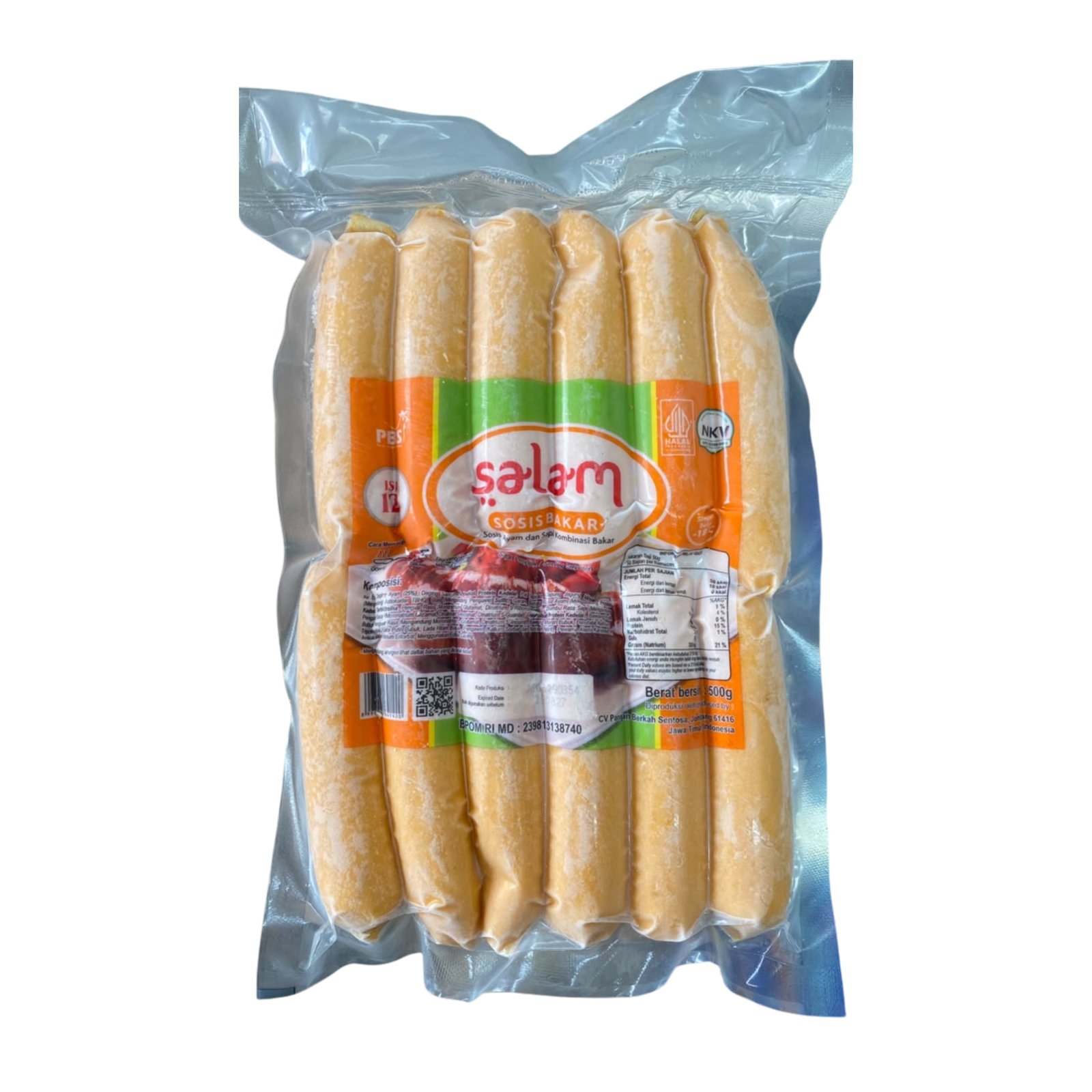 Salam Sosis Bakar Kombinasi Jumbo 500g