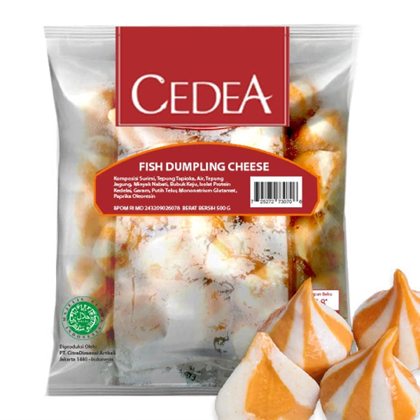 Fish Dumpling Cheese 500g