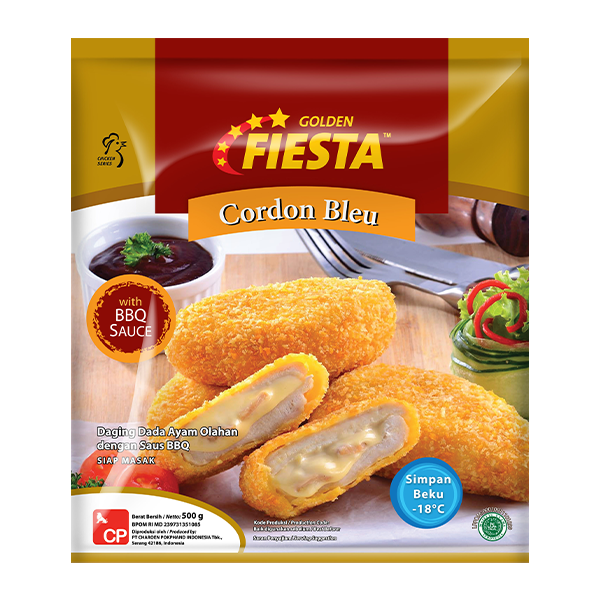 Cordon Bleu With Bbq Sauce
