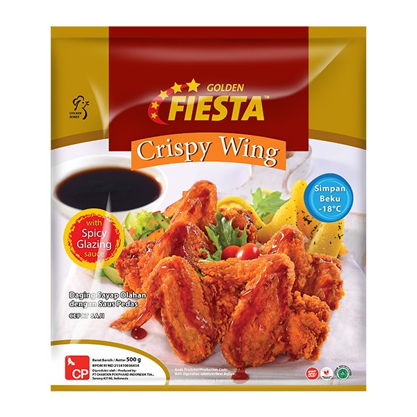 Crispy Wing With Spicy Glazing Sauce