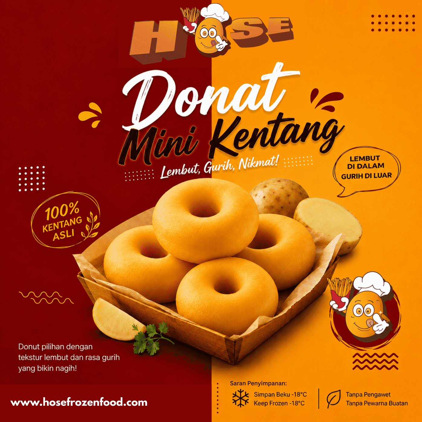 Donut Mini Kentang