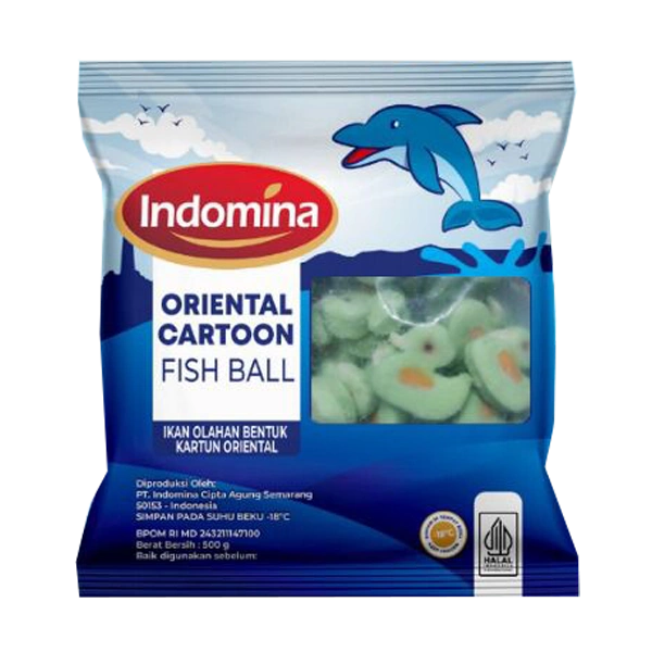 Oriental Cartoon Fish Ball